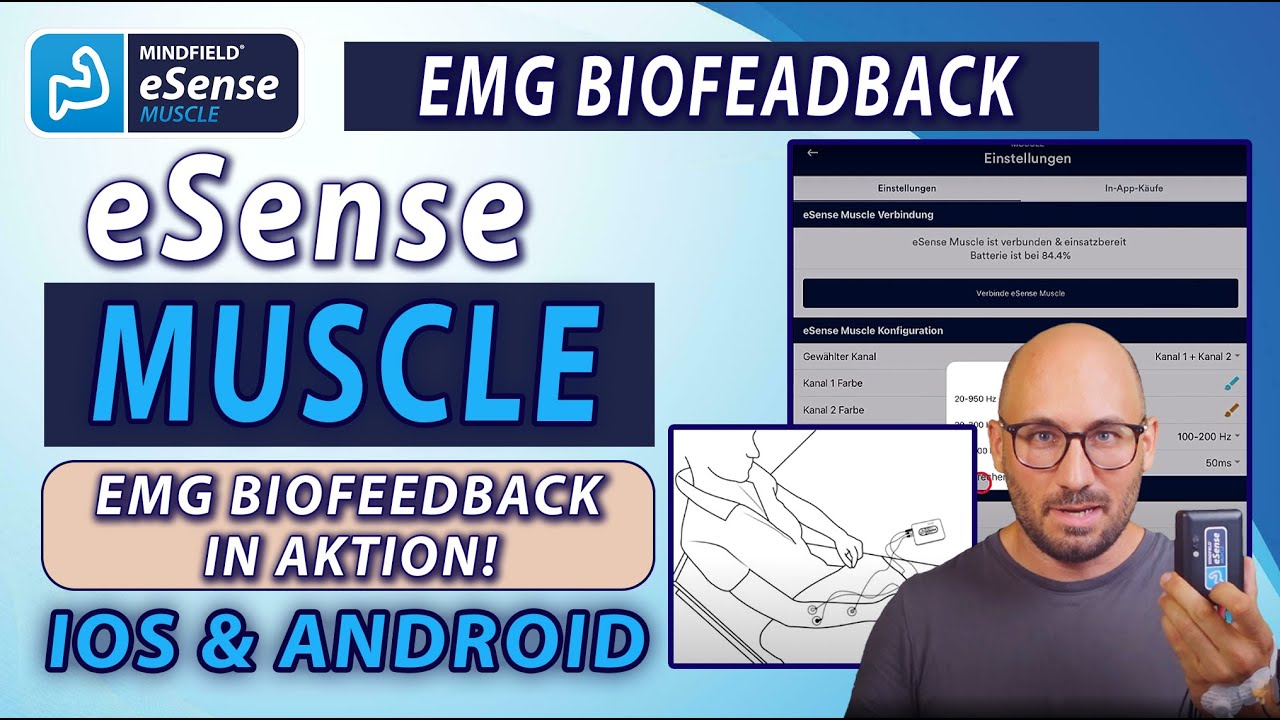 eSense Muscle Mobile App iOS und Android