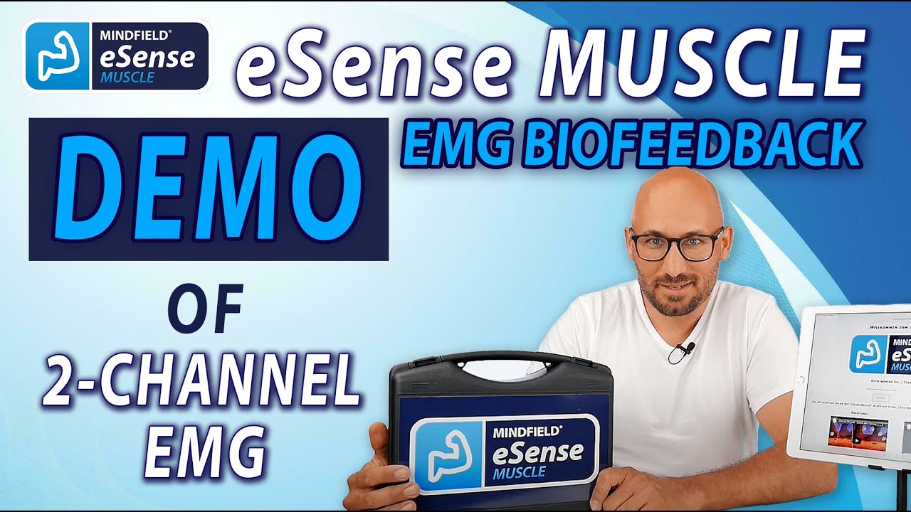 eSense Muscle — 2-channel EMG Biofeedback (Short)