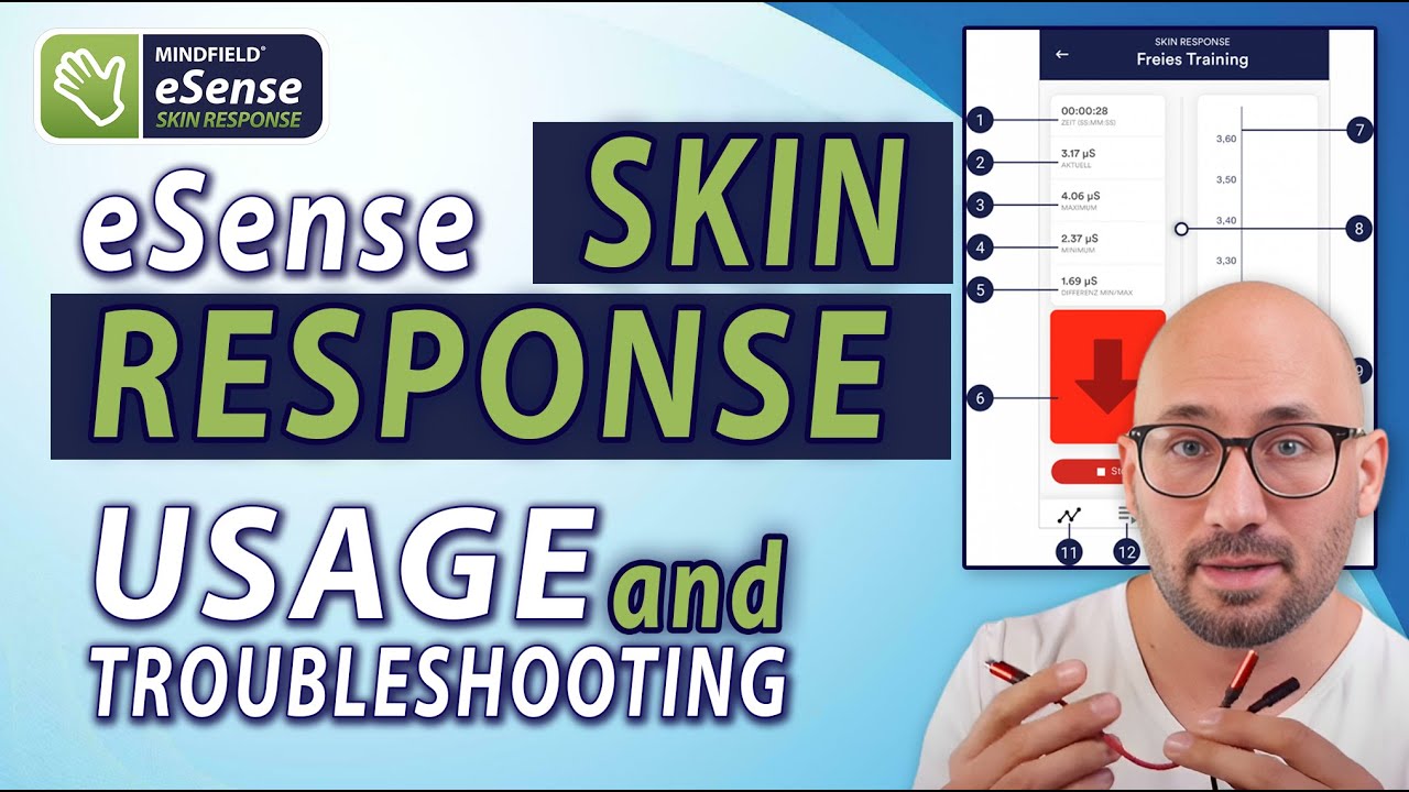 How to use the eSense Skin Response