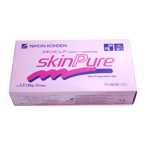 skinPure - stark abrasive Creme - Nihon Kohden, 135g, eine Tube – Bild 2