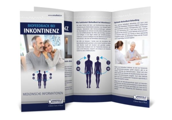 200 Stück Infoflyer „Biofeedback bei Inkontinenz"