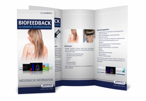 200 Stück Infoflyer „Biofeedback - Allgemeine Informationen"