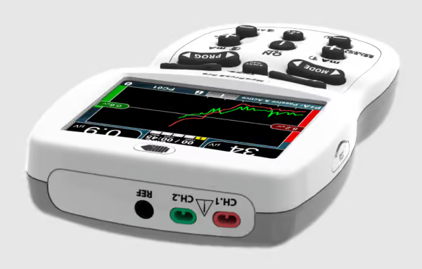 EMG Biofeedback Gerät - Elektrostimulator NeuroTrac MyoPlus 2 Pro von vorne