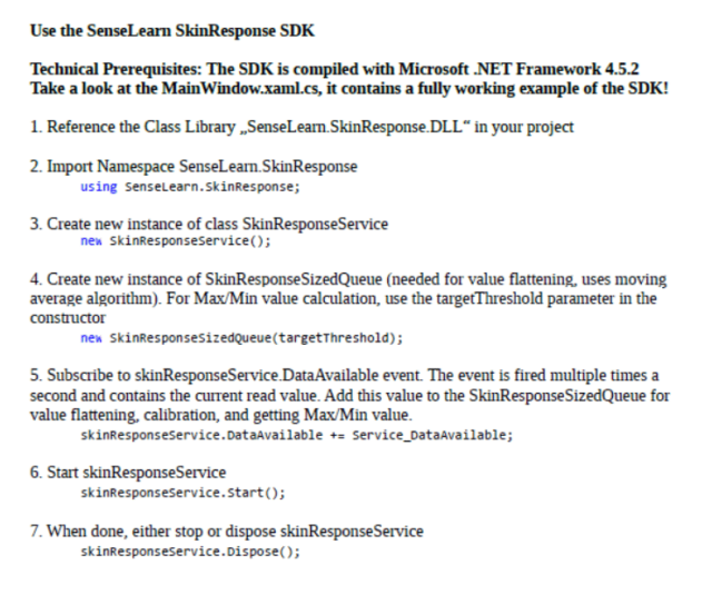 ESense SDK For Windows Biofeedback Software | Mindfield